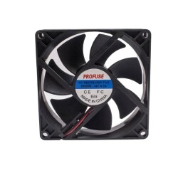 92x92x25mm 24V 0.10A Fan 2 Wire