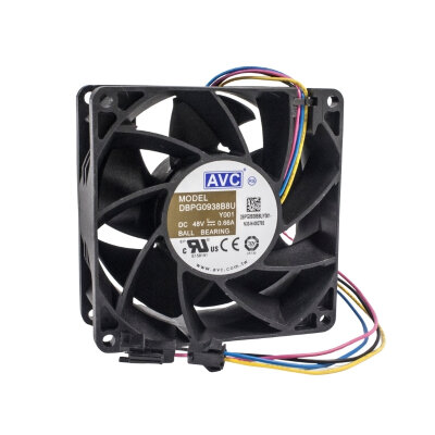92x92x38mm 48V 0.66A Fan 4 Wires - DBPG0938B8U - 1