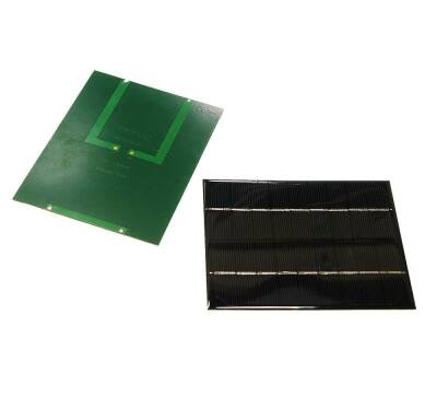 9V 250mA Solar Panel - Güneş Pili 140x110mm - 3