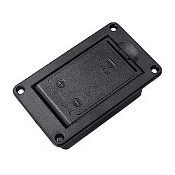 9V Battery Holder with Cover - Panel Type