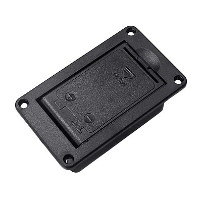 9V Kapaklı Pil Yuvası - Panel Tipi - 1