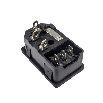 AC-01 Erkek Power Soketi On-Off-On Anahtarlı - 2