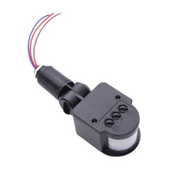 AC 220V 180° Motion PIR Sensor - Automatic Lamp Sensor - 2