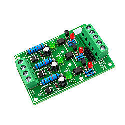 AC 220V 3-Channel Optocoupler Isolation Module - 1