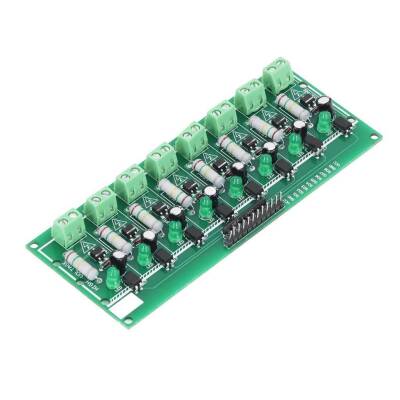 AC 220V 8 Kanal Optokuplör İzolasyon Modülü - 1