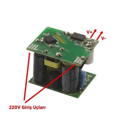 AC 220V - DC 5V 1A Dönüştürücü Adaptör Devresi - 4
