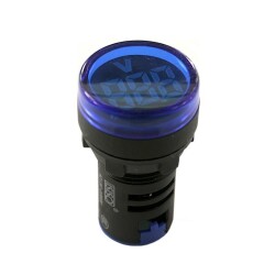 AD136-22DSV-M 24-450V AC Voltmeter - Blue