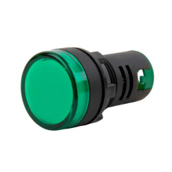 AD16-22DS 12V AC/DC Signal Lamp - Green
