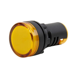 AD16-22DS 12V AC/DC Signal Lamp - Yellow