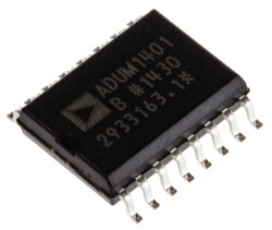 ADUM1401BRWZ SOIC-16 4 Kanal İzolatör Entegresi - 1