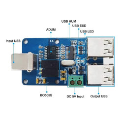 ADUM4160 2500V 4 Port USB 2.0 İzolatör Modülü - 3
