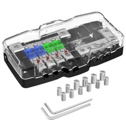 AFS-30 4-Yollu Mini ANL Sigorta Dağıtım Bloğu - 1