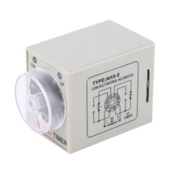 AH3-2 AC 220V Delay DPDT Digital Time Relay - 60S - 2
