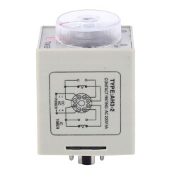 AH3-2 AC 220V Delay DPDT Digital Time Relay - 60S - 4