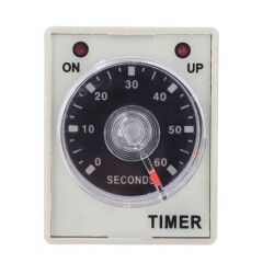 AH3-2 AC 220V Gecikmeli DPDT Dijital Zaman Rölesi - 12H