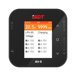 Air8 500W 20A 1-8S LiPo LiHv Smart Battery Charger - 2