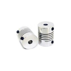 Aluminum Flexible Coupling 6X6.35mm