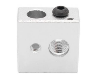 Alüminyum Isıtıcı Bloğu - 20x20x10 mm - 2