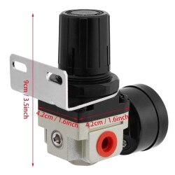 AR2000-02 Pnömatik Hava Basınç Regülatörü 1/4 - 2
