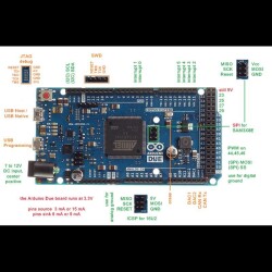 Arduino Due 3.3V Clone (USB Cable Included) - 2