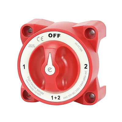 ASW-A120S4 350A 4-Position OFF-1-BOTH-2 Battery Switch - 1