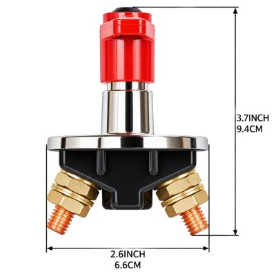 ASW-A805 200A ON-OFF Battery Disconnect Switch - 2