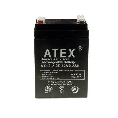 Atex 12V 2.2Ah Akü - Dik - 1