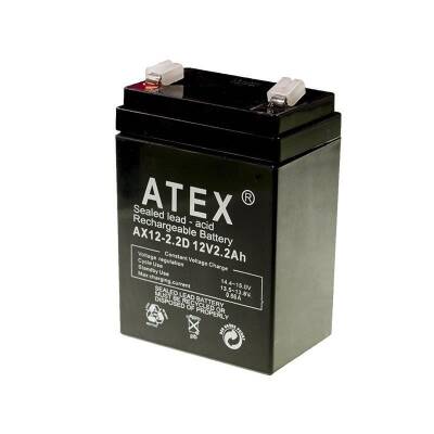 Atex 12V 2.2Ah Akü - Dik - 2