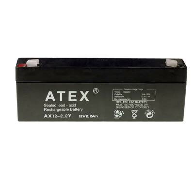 Atex 12V 2.2Ah Akü - Yan - 1