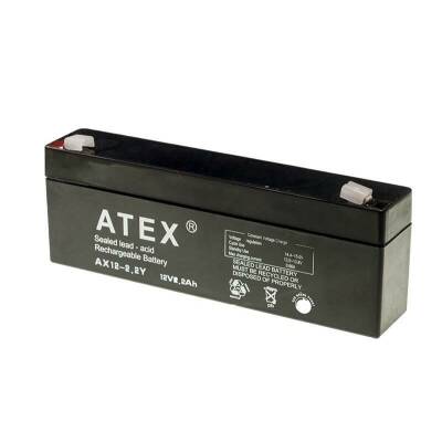 Atex 12V 2.2Ah Akü - Yan - 2