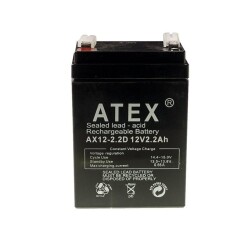 Atex 12V 2.2Ah Battery - Upright