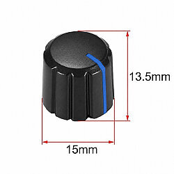 B06 Potentiometer Cap - Blue - 2