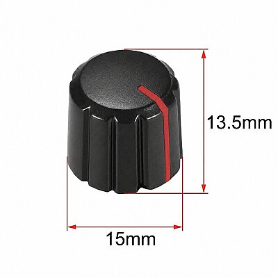 B06 Potentiometer Cap - Red - 2