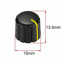 B06 Potentiometer Cap - Yellow - 2