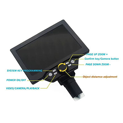 B1200 1200X 12MP 7" Screen Wireless Digital Microscope - 3