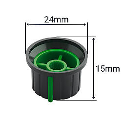 B55 Potentiometer Cap - Green - 2