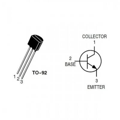 BC238 - TO92 NPN Transistor - 2