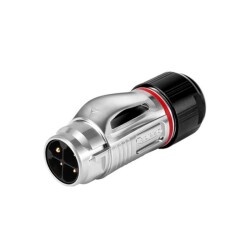 BD-20-C04PE-03-006A 4-Pin Su Geçirmez Konnektör - Erkek