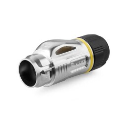 BD-24-C/RJ45/015/PE-43-001A Waterproof Ethernet Connector - Male