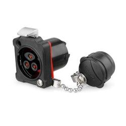 BD-24-J03SX-02-201A 3-Pin Waterproof Connector - Female