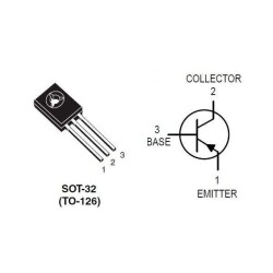 BD140 - TO126 PNP Transistör - 2