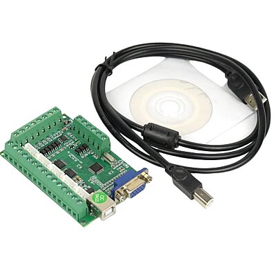 BL-USBMach3-200 5-Axis 100KHz USB CNC Control Board V3 - 1