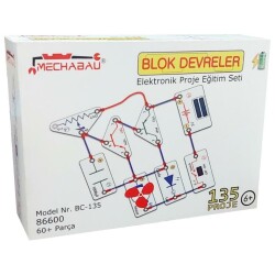 Block Circuits Electronic Training Set - 135 Projects