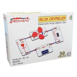 Block Circuits Electronic Training Set - 30 Projects