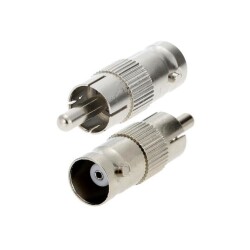 BNC Female to RCA Male Connector