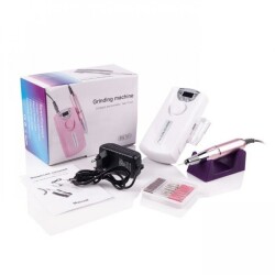 BQ101 Rechargeable Manicure Pedicure Nail File Set - White