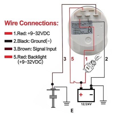 BS 150mm Liquid Level Sensor and Indicator - 3