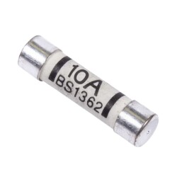 BS1362 10A 6x25mm Ceramic Fuse