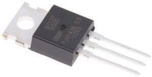 BT137 - TO220 8A 600V Triyak - 1