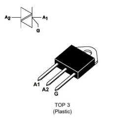 BTA41 - TO247 40A 600V Triyak - 2